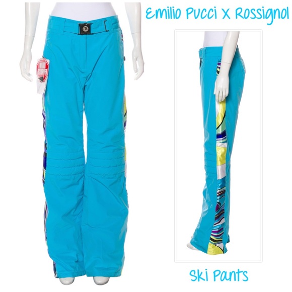 Emilio Pucci Ski Snowboard Pants 